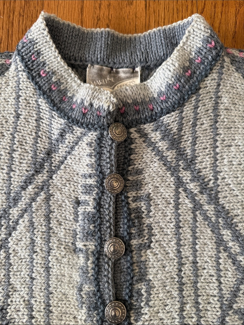 Marlene Designs Norwegian Cardigan - Picture 3 of 7